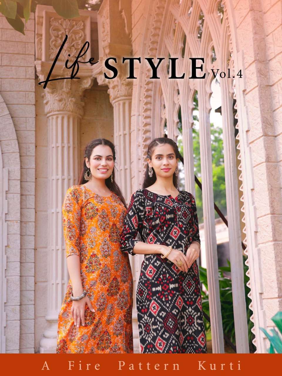  LIFESTYLE VOL 4 - CASUAL HEAVY RAYON KURTI BY PK WHOLESALER AND DEALER