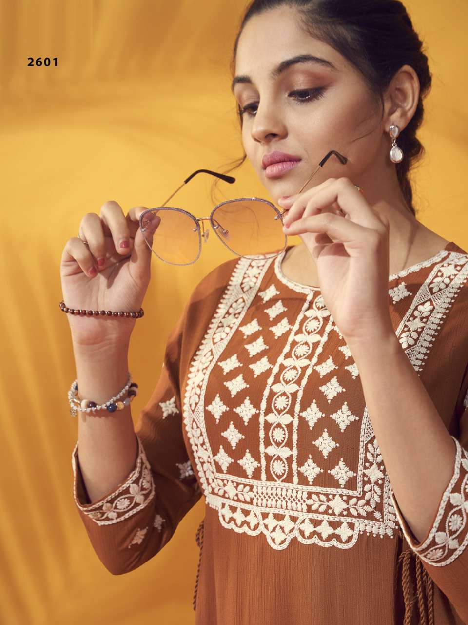 TOPS VOL 26 BY S3FOREVER BRAND RAYON WRINKLE EMBROIDERY WORK SHORT KURTI WHOLESALER AND DEALER