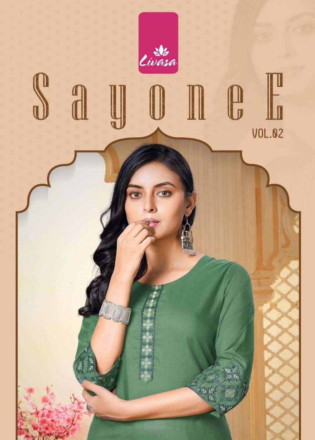 SAYONEE-2 BY LIVASA BRAND HEAVY RAYON WITH EMBROIDERY WORK STRAIGHT KURTI WITH POCKET WHOLESALER AND...