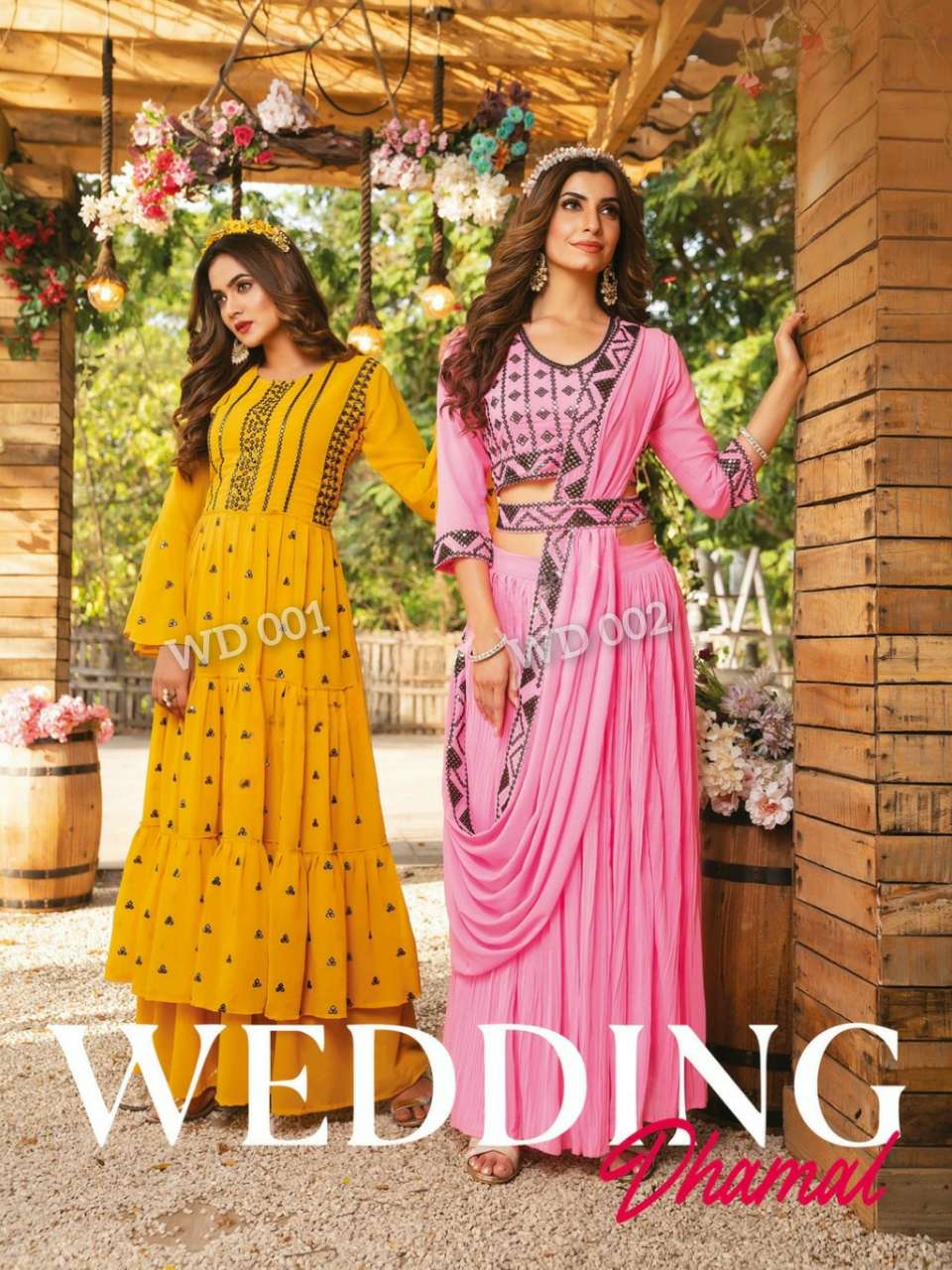 WEDDING DHAMAL BY S3 FOREVER BRAND FANCY PARTY WEAR DRESS WHOLESALER AND DEALER