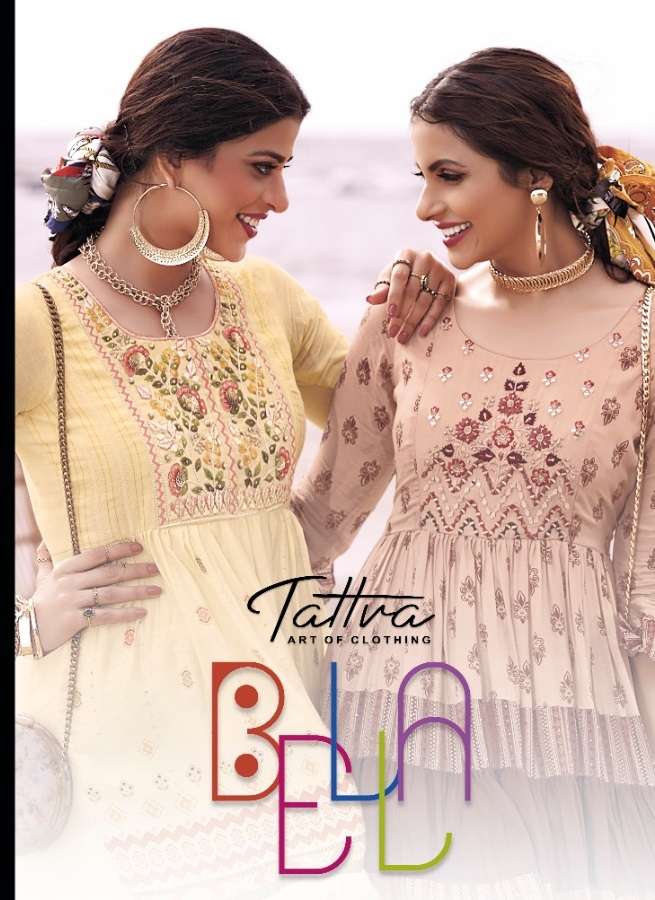 BELLA BY TATTVA BRAND FABRIC PURE VISCOSE GEORGETTE ELEGANCE MUSLIN PRINT WITH FULL GHER FROCK STYLE...