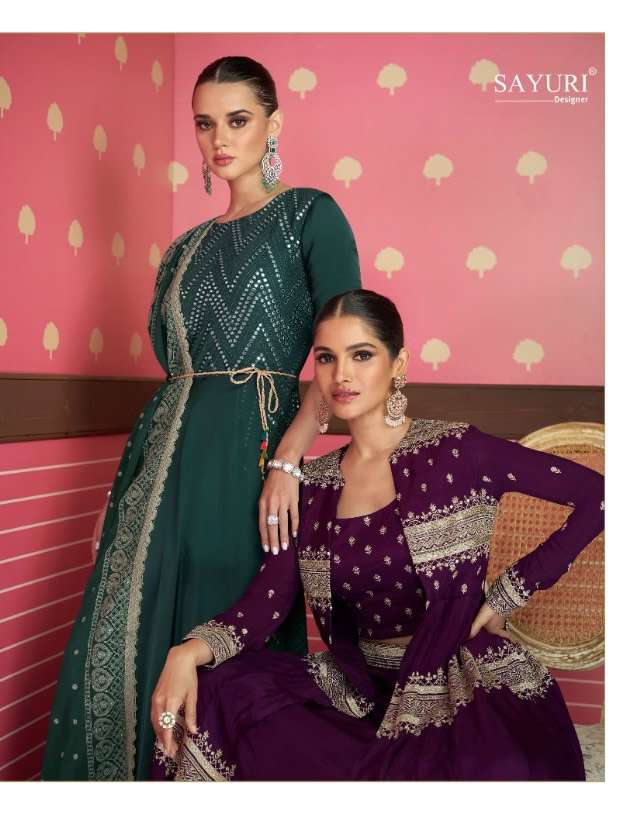 ADONIA BY SAYURI DEISGNER BRAND PRESENTS DESIGNER LAKHNAWI JUMPSUITS - WHOLESALER AND DEALER