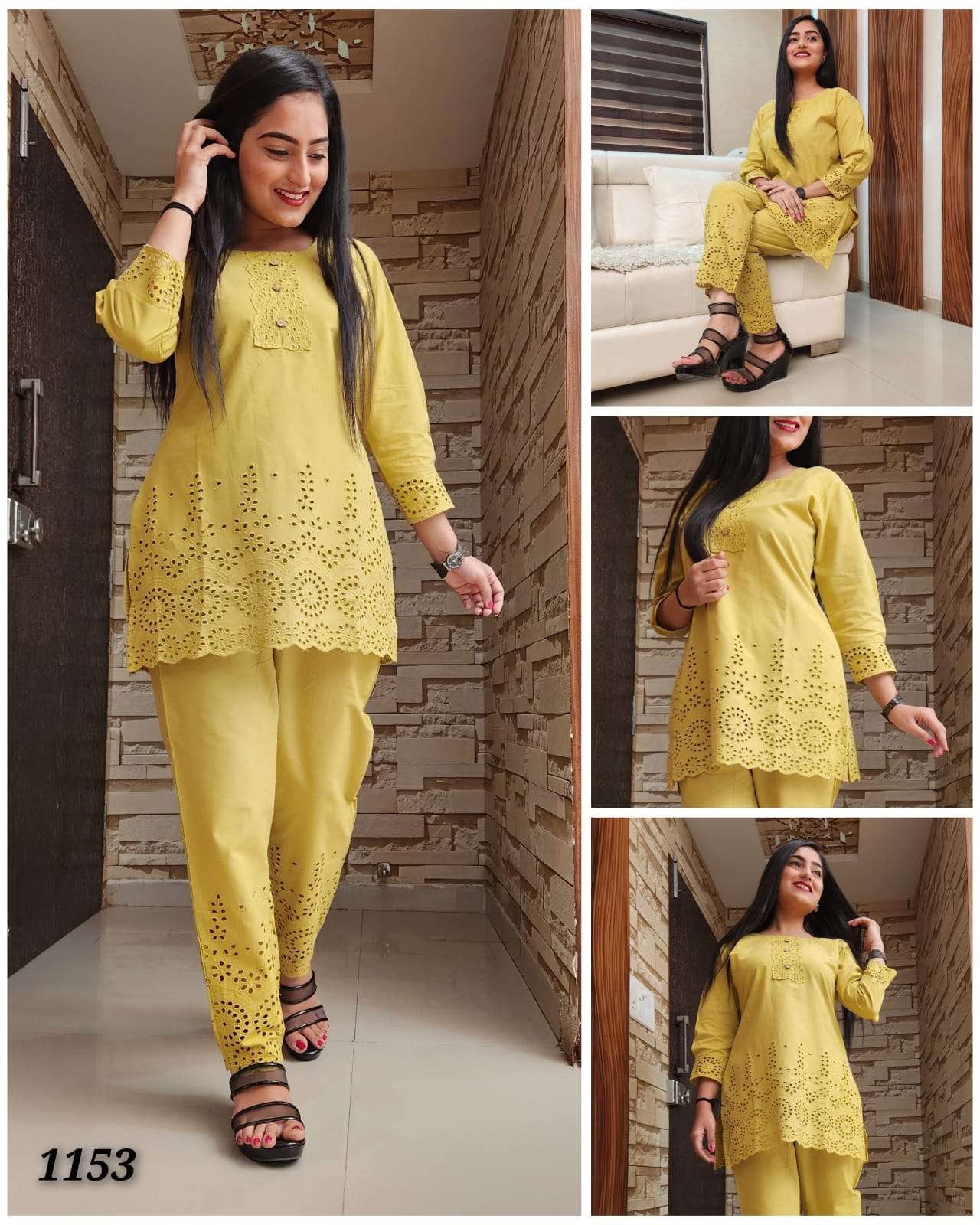 CHIKANKARI CO-ORD SET BY SPLUS BRAND  - COTTON CHIKANKARI CO-ORD SETS WITH PREMIUM QUALITY AND BEAUT...