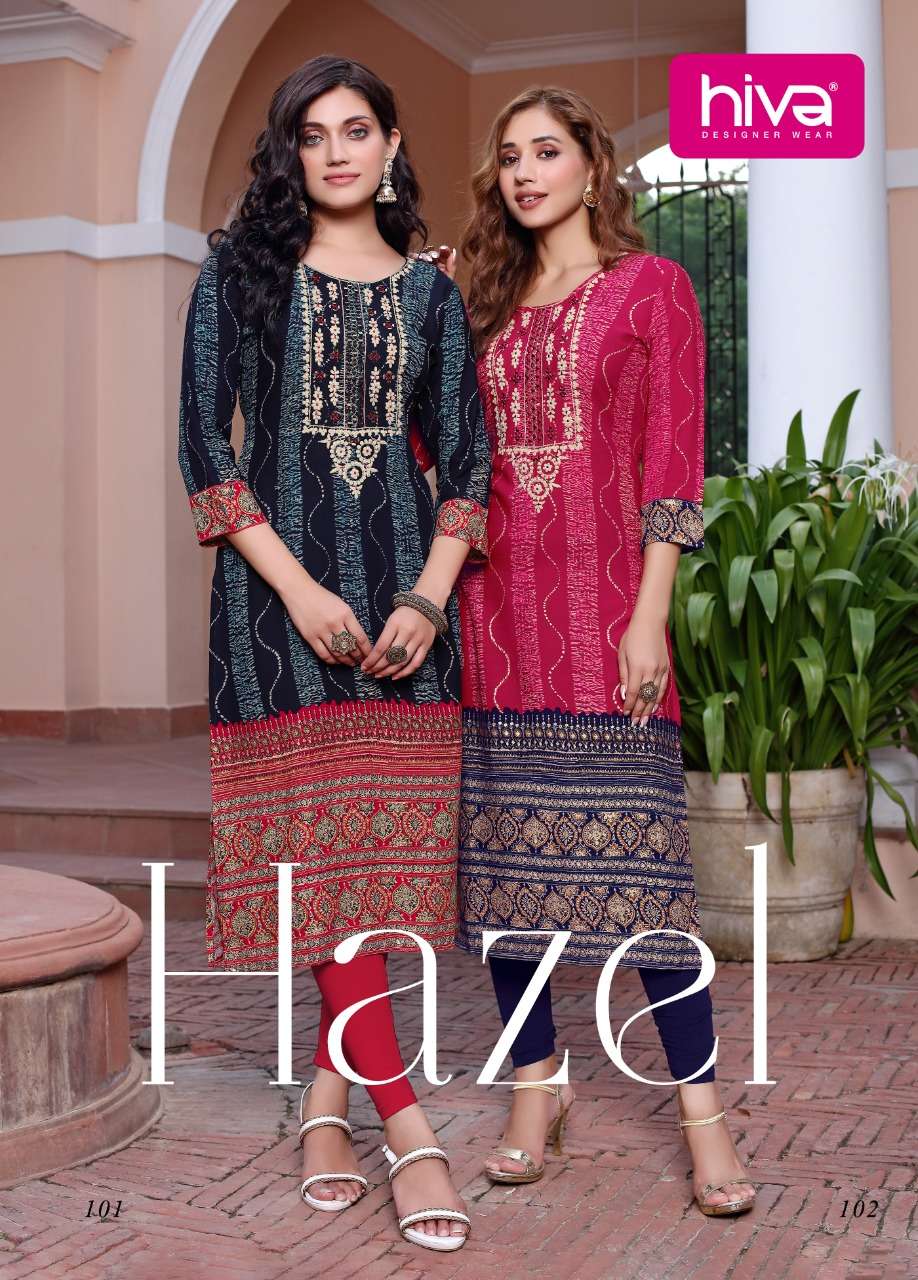 HAZEL BY HIVA BRAND -  PREMIUM RAYON MIRROR WORK MINIMAL CORD DORI WORK - WHOLESALER AND DEALER