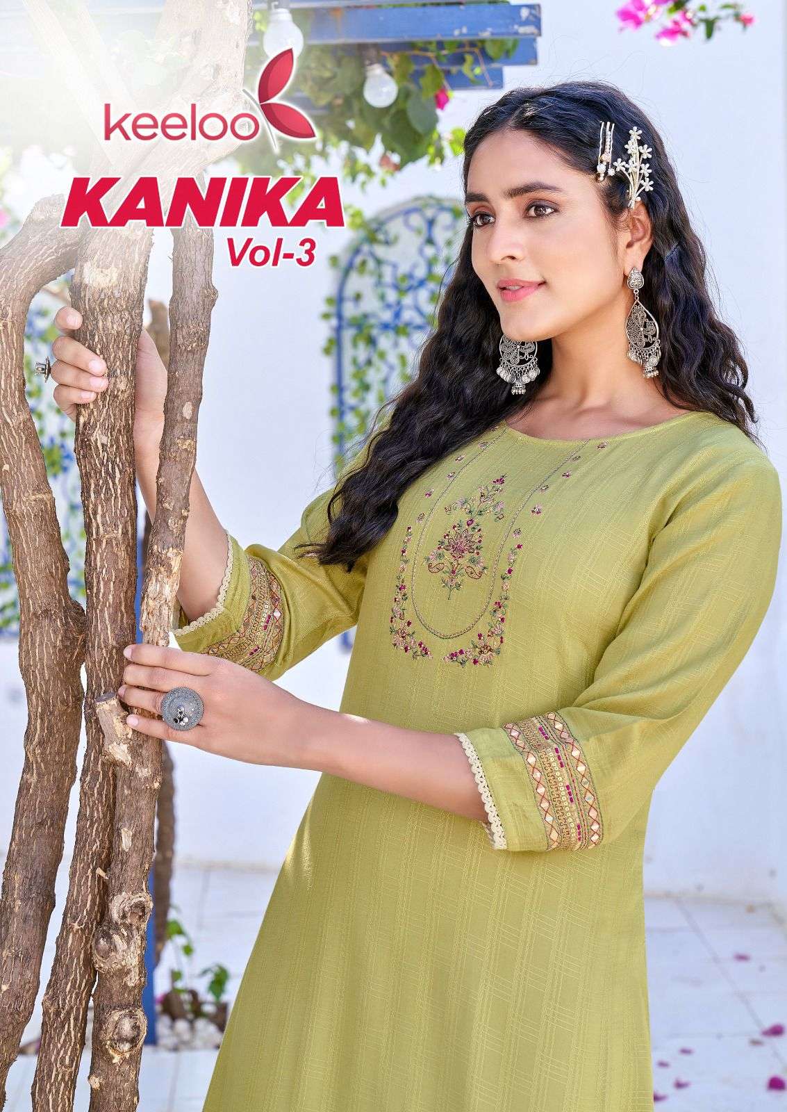 KOODEE - KANIKA VOL 3 - HANDWORK AND KHATLIWORK KURTI  WHOLESALER AND DEALER