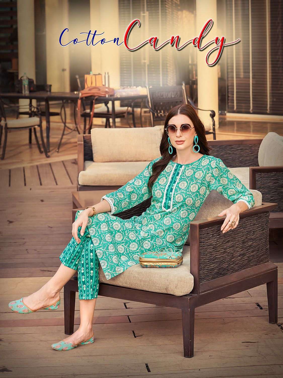 COTTON CANDY VOL 1 PURE COTTON FANCY KURTI WITH PANT BY ANKITA FASHION  WHOLESALER AND DEALER 