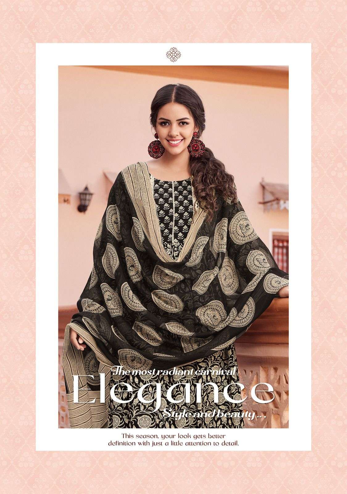 HERITAGE PURE COTTON PRINT GOTA AND LACE WORK NAYRA CUT KURTI WITH PANT AND MULL COTTON PRINT DUPATT...