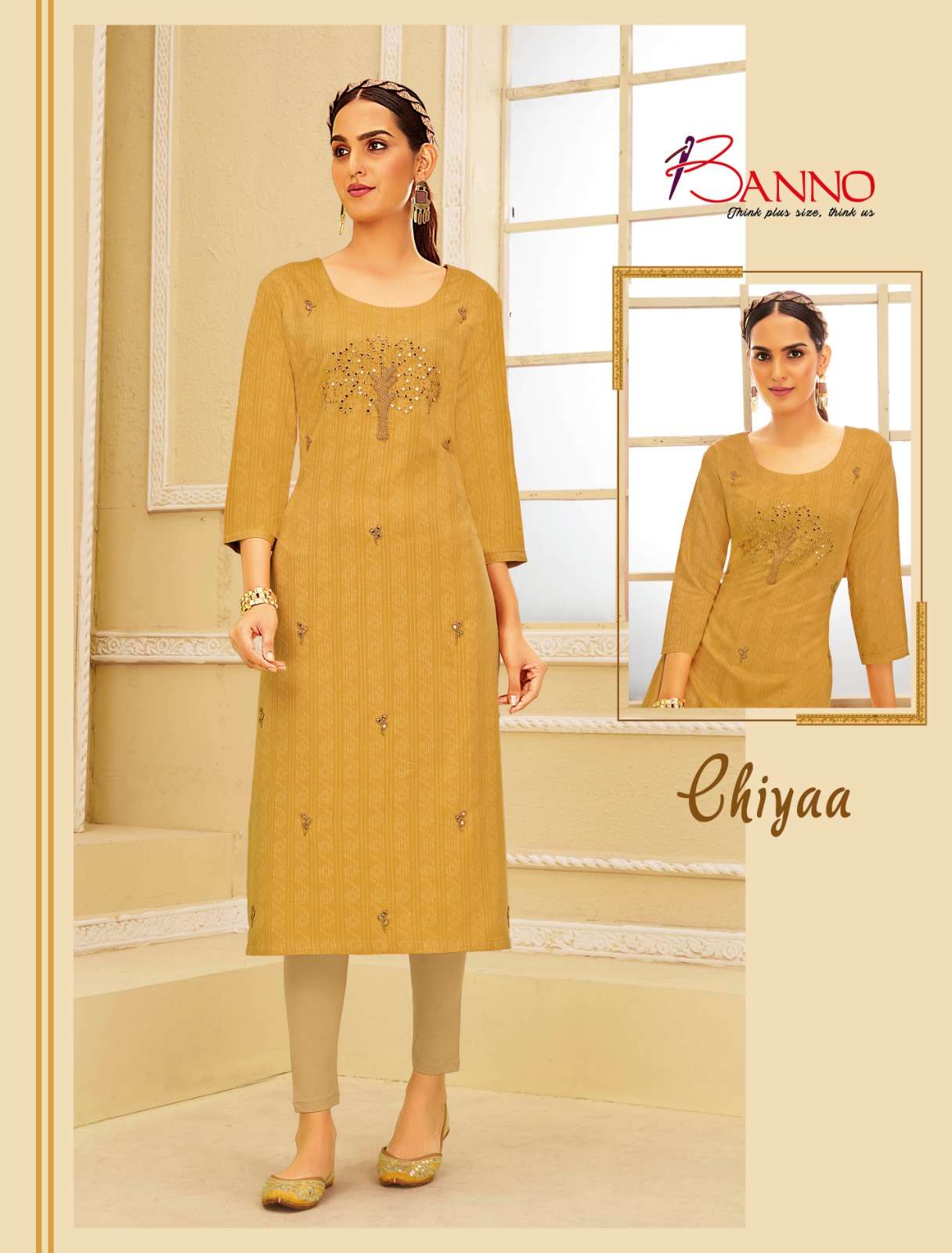 MISS MASALA KURTIS RAYON BY BANNO WHOLESALER AND DEALER