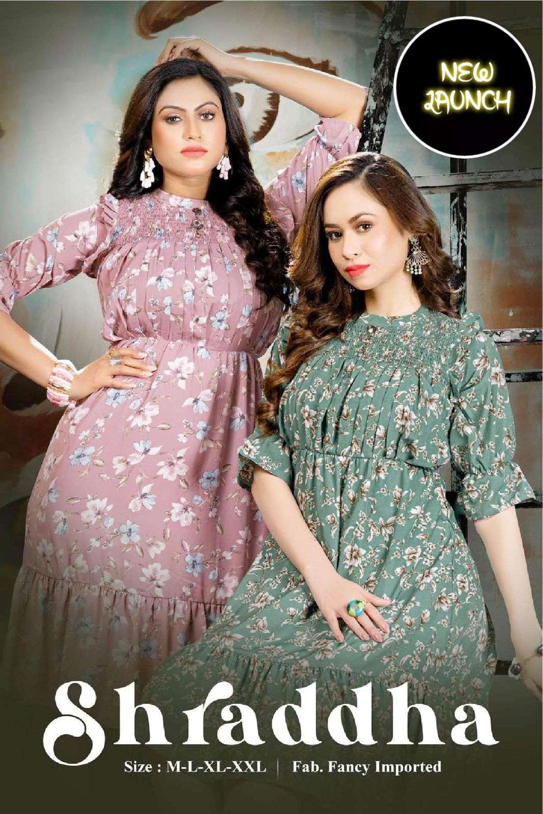 SHRADDHA HEAVY FANCY IMPORTED FABRIC PRINT TUNICS STYLE SHORT KURTI BY NEW LAUNCH BRAND WHOLESALER A...