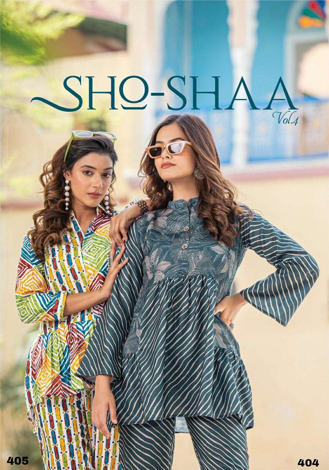 SHO SHAA VOL 4 DIGITAL PRINT BSY COTTON LATEX FABRIC FANCY CO ORD SET BY S3FOREVER BRAND WHOLESALER ...