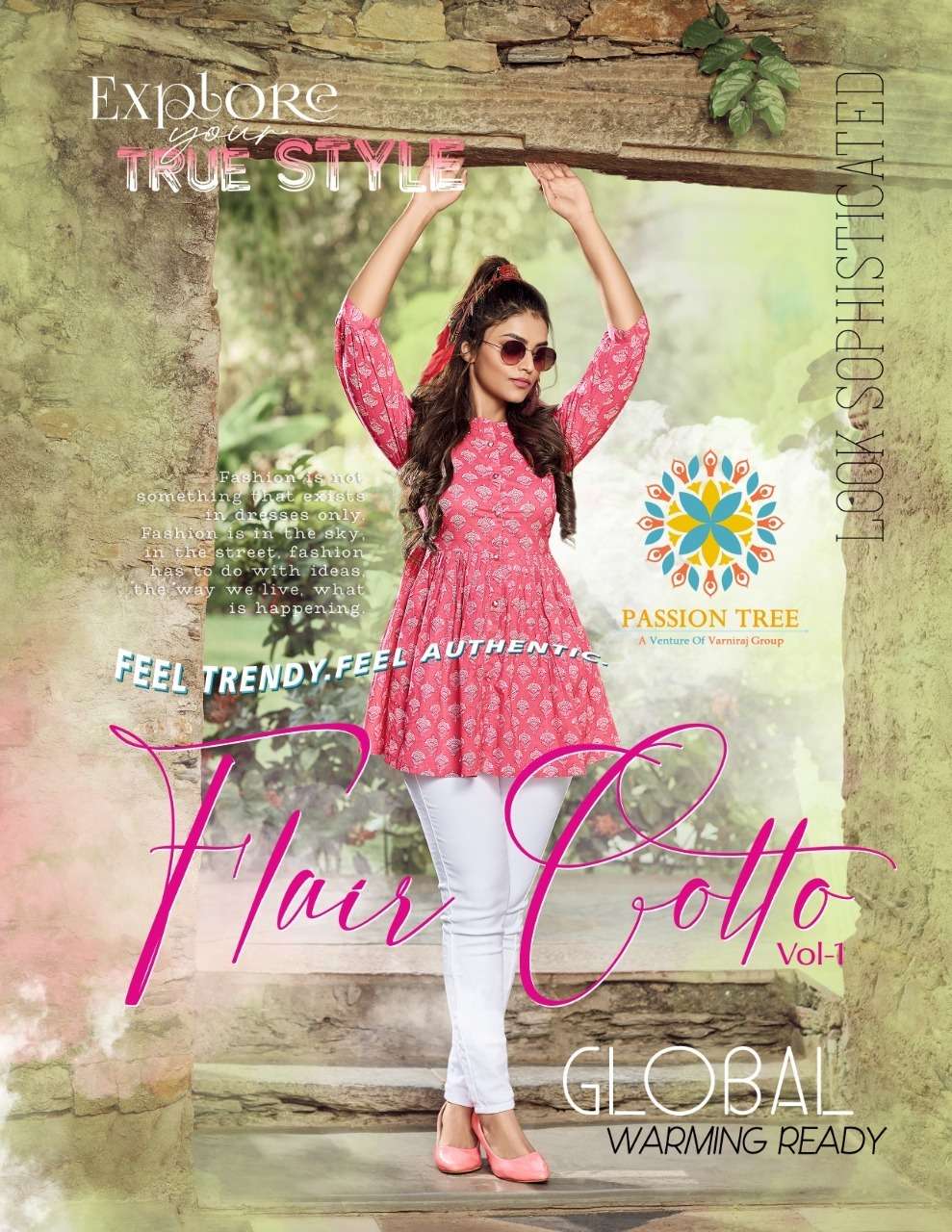 FLAIR COTTO FANCY COTTON TOPS BY DIYA TRENDS BRAND WHOLESALER AND DEALER