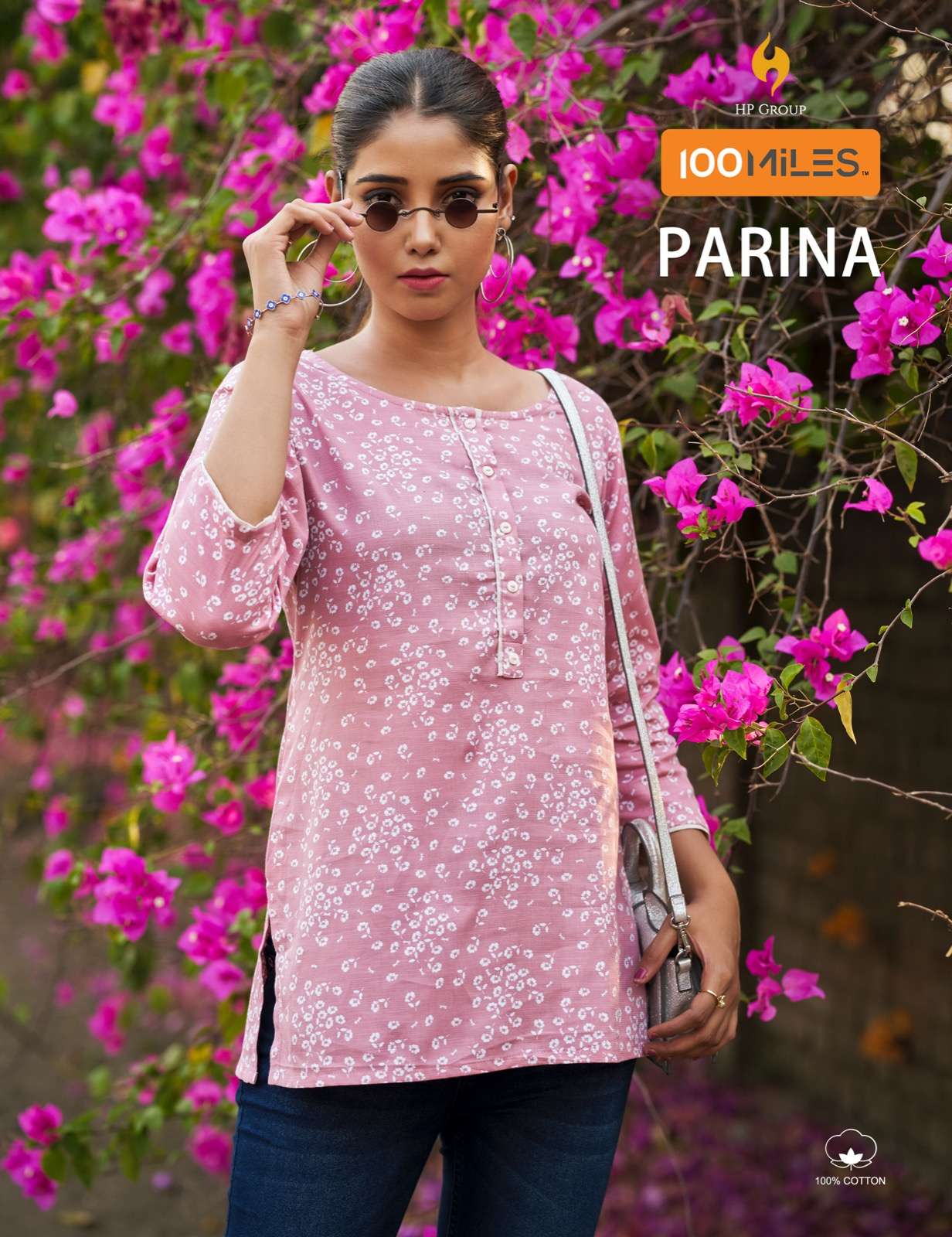 PARINA PURE COTTON PRINTED TOPS BY 100MILES BRAND WHOLESALER AND DEALER