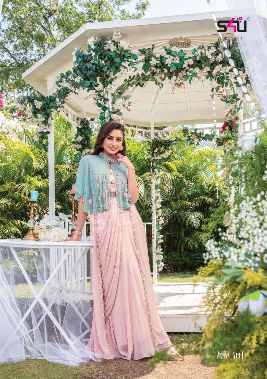 S4U-KittyParty4-1Georgette-401-Saree