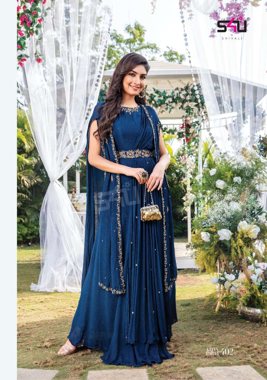 S4U-KittyParty4-2Georgette-Gown-402