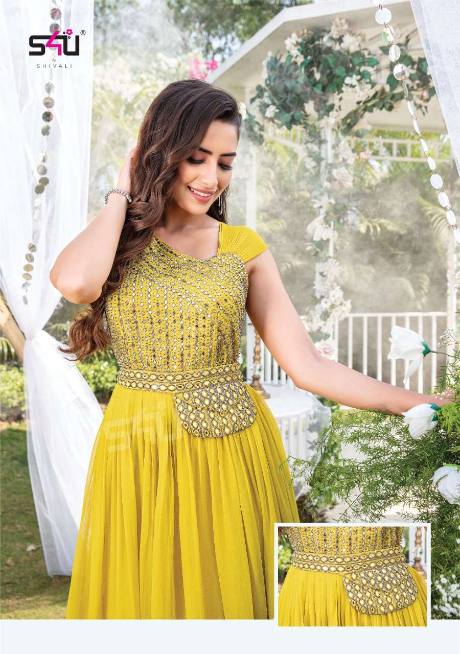S4U-KittyParty4-4Georgette-Gown-404-C