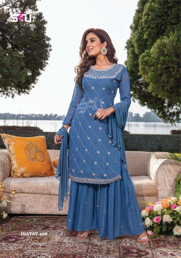SHIVALI BRAND GEORGETTE HANDWORK KURTI 