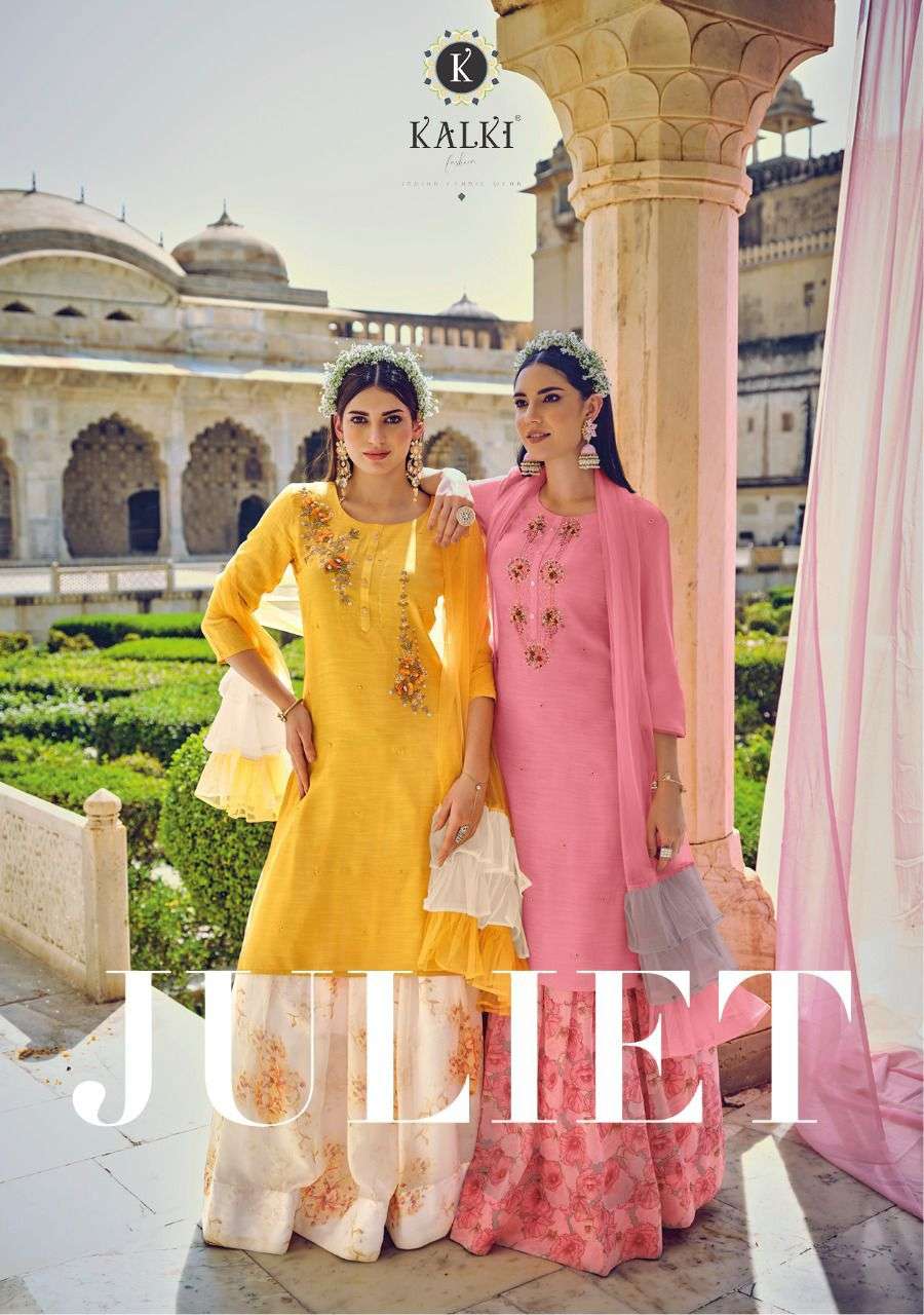 S4U Juliet 101, Juliet 102, Juliet 103, Juliet 104, Juliet 105, Juliet 106,  Juliet 107 Rayon With Hand Work Kurti With Pant In singles And Full  Catalog- Juliet | Yellow, Grey, Pink,