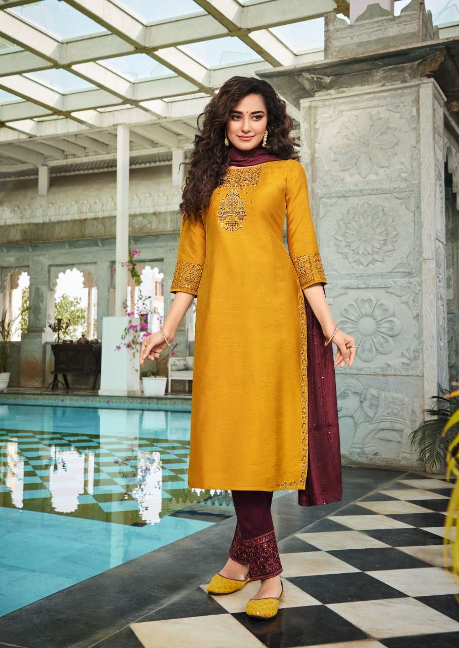 Bundle Of 12 Kurtis - Fashion Amora Vol 1 By Pk - EthnicSmart.com