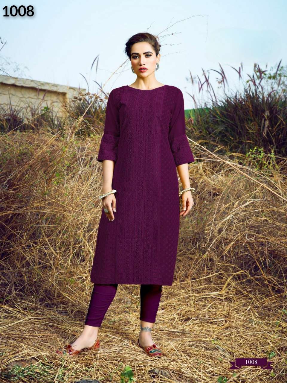 S3forever-Shifali-Georgette-Shifali-Work-Kurti-1008