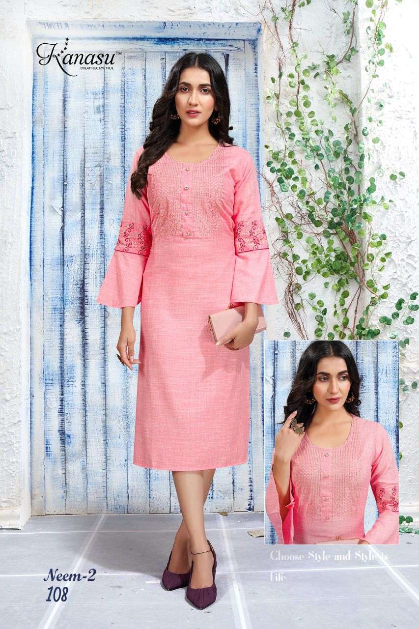 NEEM VOL-2 BY KANASU KURTI BRAND HEAVY 