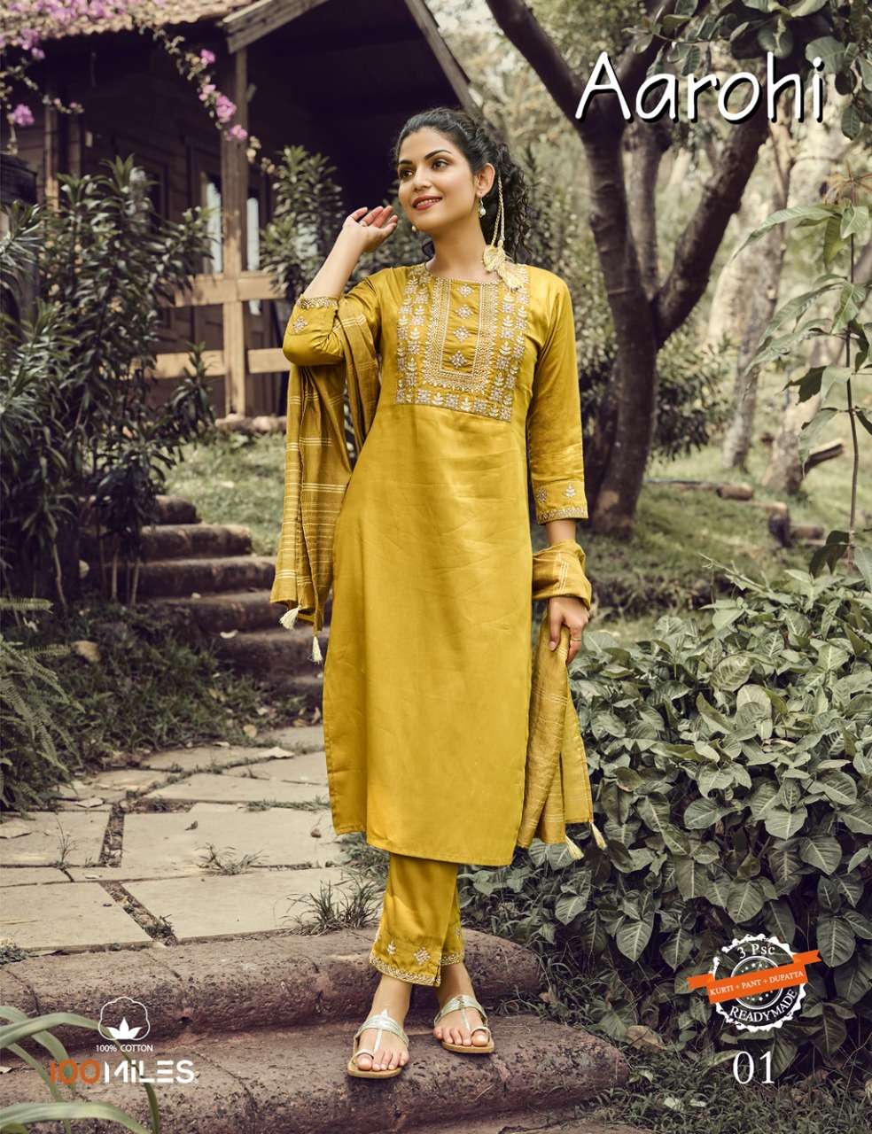 Ladies Cotton Printed Full Sleeves Fancy Side Cut A Line Kurti For Festive  Wear at Best Price in Ahmedabad | Tulsi Fashion