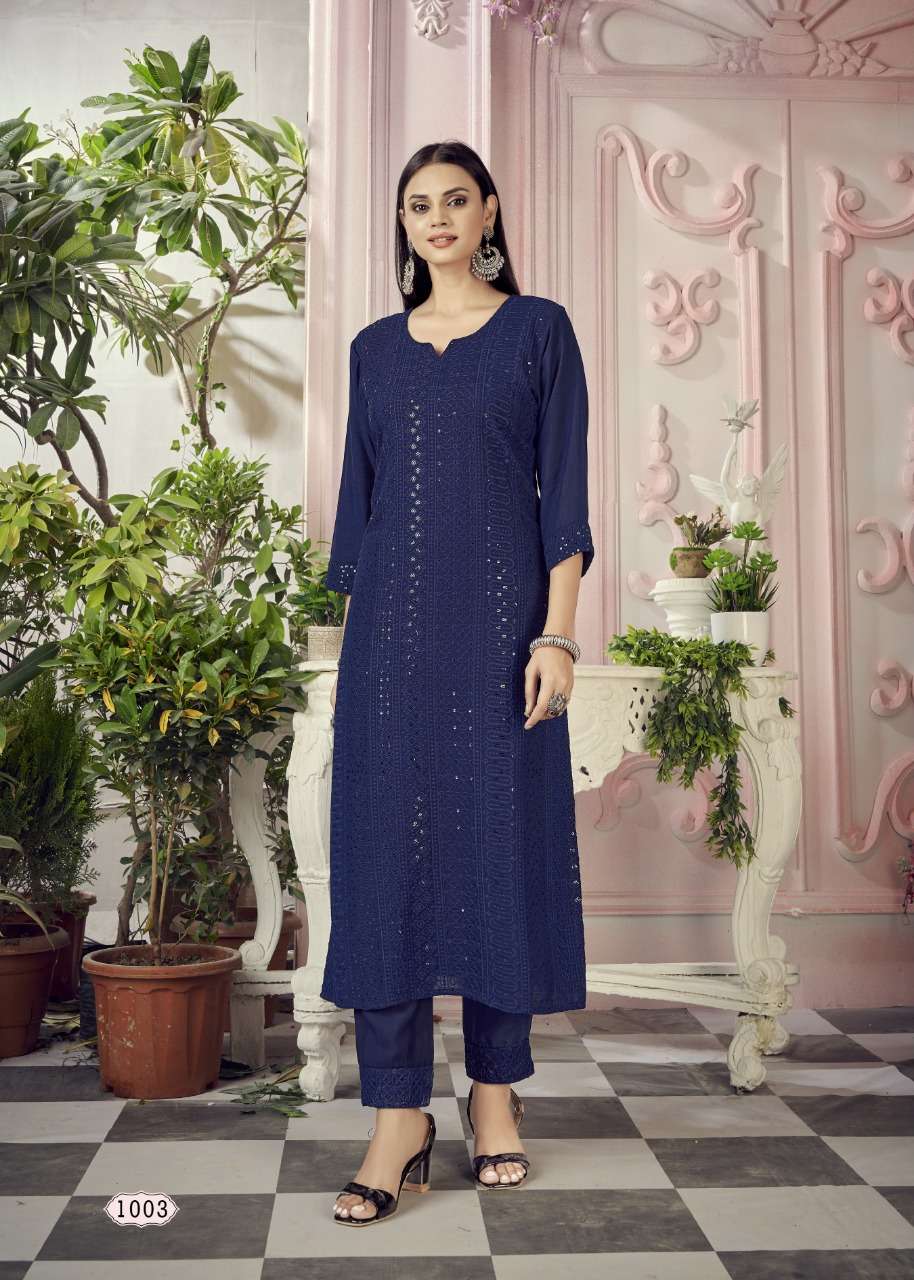Banwery-Schiffli-Heavy-14kg-Rayon-Schiffli-Work-Sequence-Kurti-14Kg-Rayon-Schiffli-Border-Work-Pant-1003
