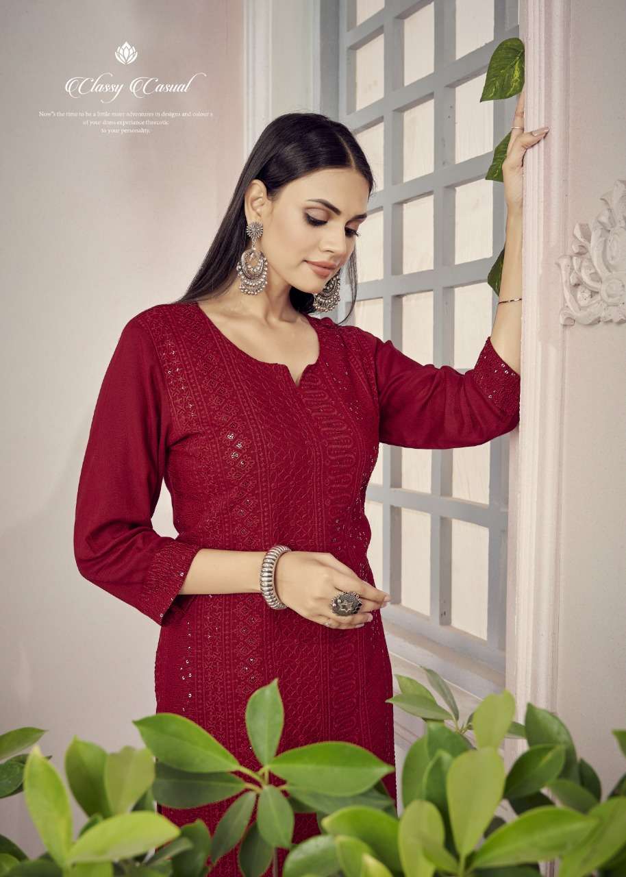 Banwery-Schiffli-Heavy-14kg-Rayon-Schiffli-Work-Sequence-Kurti-14Kg-Rayon-Schiffli-Border-Work-Pant-1004-C