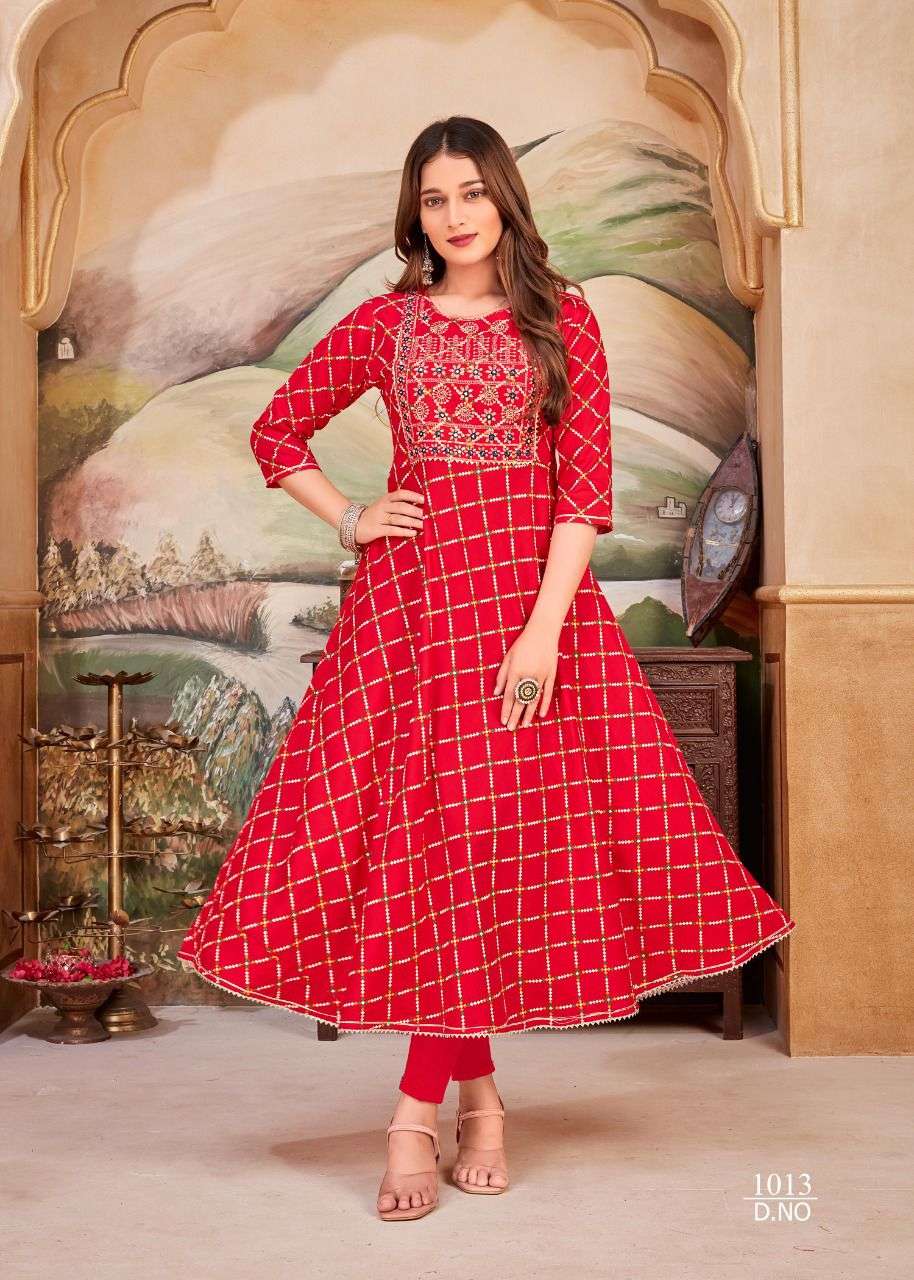 Manas Fab 2 Piece georgette Kurti Gown With Dupatta New designs