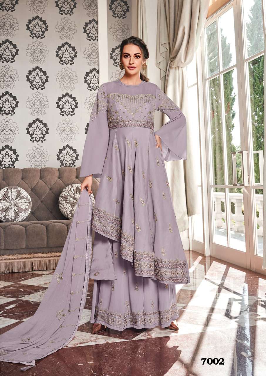 S3forever-Rashmi-Heavy-Fox-Georgette-Embroidery-Handwork-Kurti-Palazzo-Georgette-Embroidery-Work-Dupatta-7002