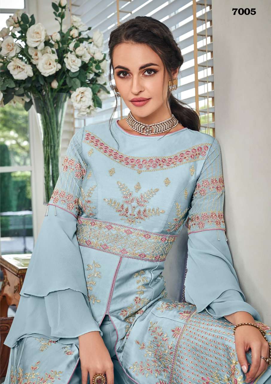 S3forever-Rashmi-Heavy-Fox-Georgette-Embroidery-Handwork-Kurti-Palazzo-Georgette-Embroidery-Work-Dupatta-7005-C
