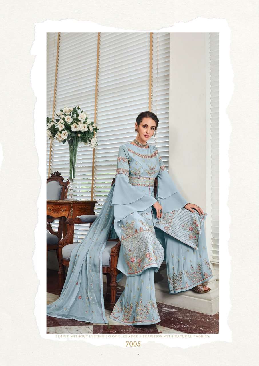 S3forever-Rashmi-Heavy-Fox-Georgette-Embroidery-Handwork-Kurti-Palazzo-Georgette-Embroidery-Work-Dupatta-7005-S