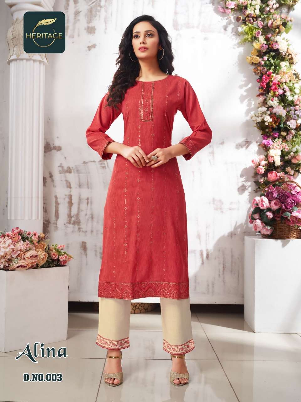 Heritage-alina-fabric-rayon-liquid-heavy-embroidery-work-printed-kurti-rayon-slub-designer-pant-003