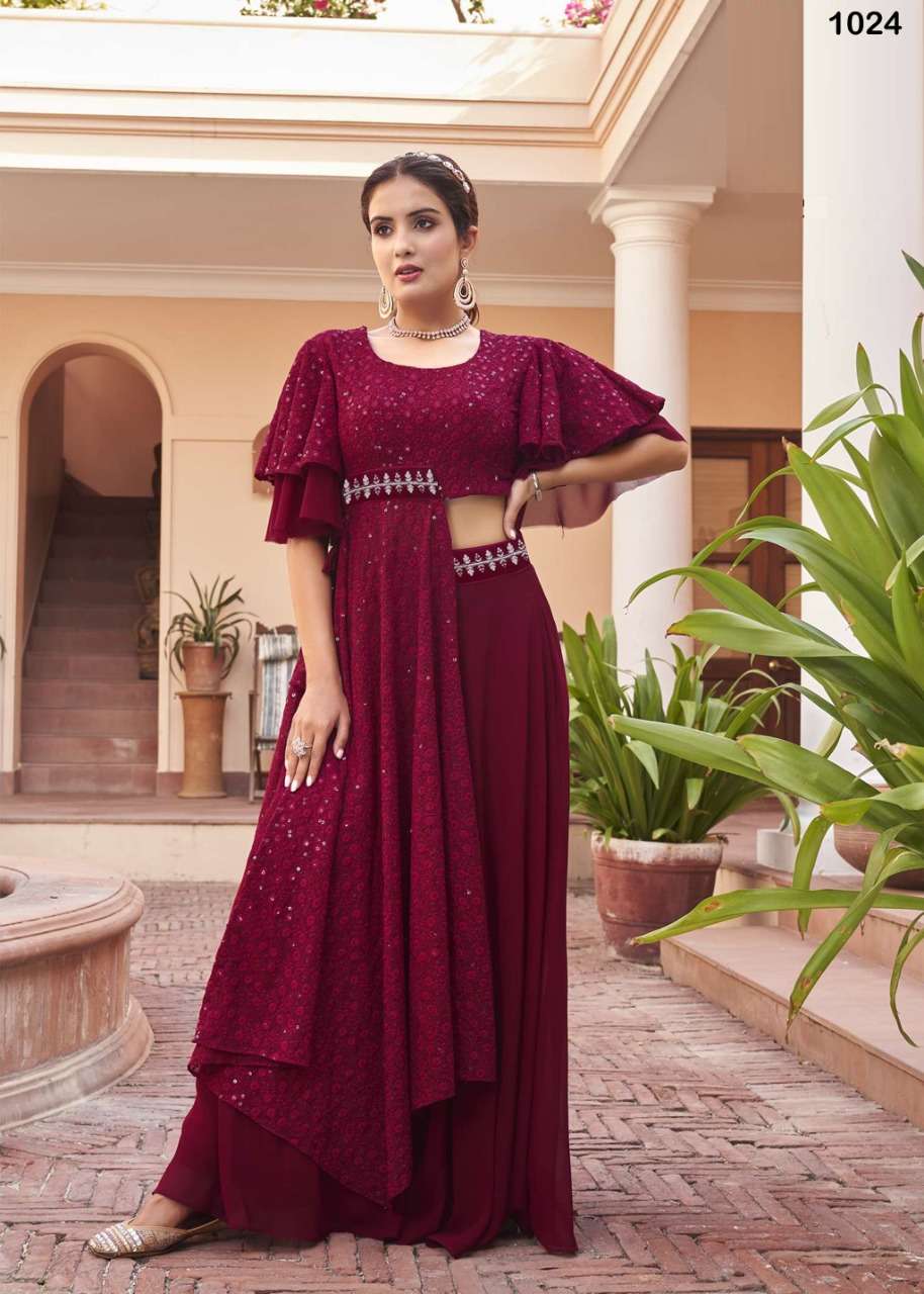 S3forever-occasion-fabric-Heavy-gorgette-handwork-long-gown-kurti-1024