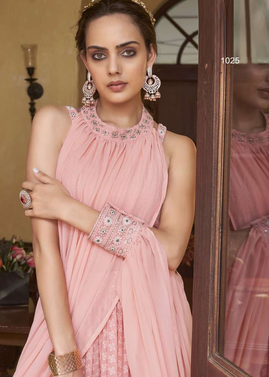 S3forever-occasion-fabric-Heavy-gorgette-handwork-long-gown-kurti-1025-C