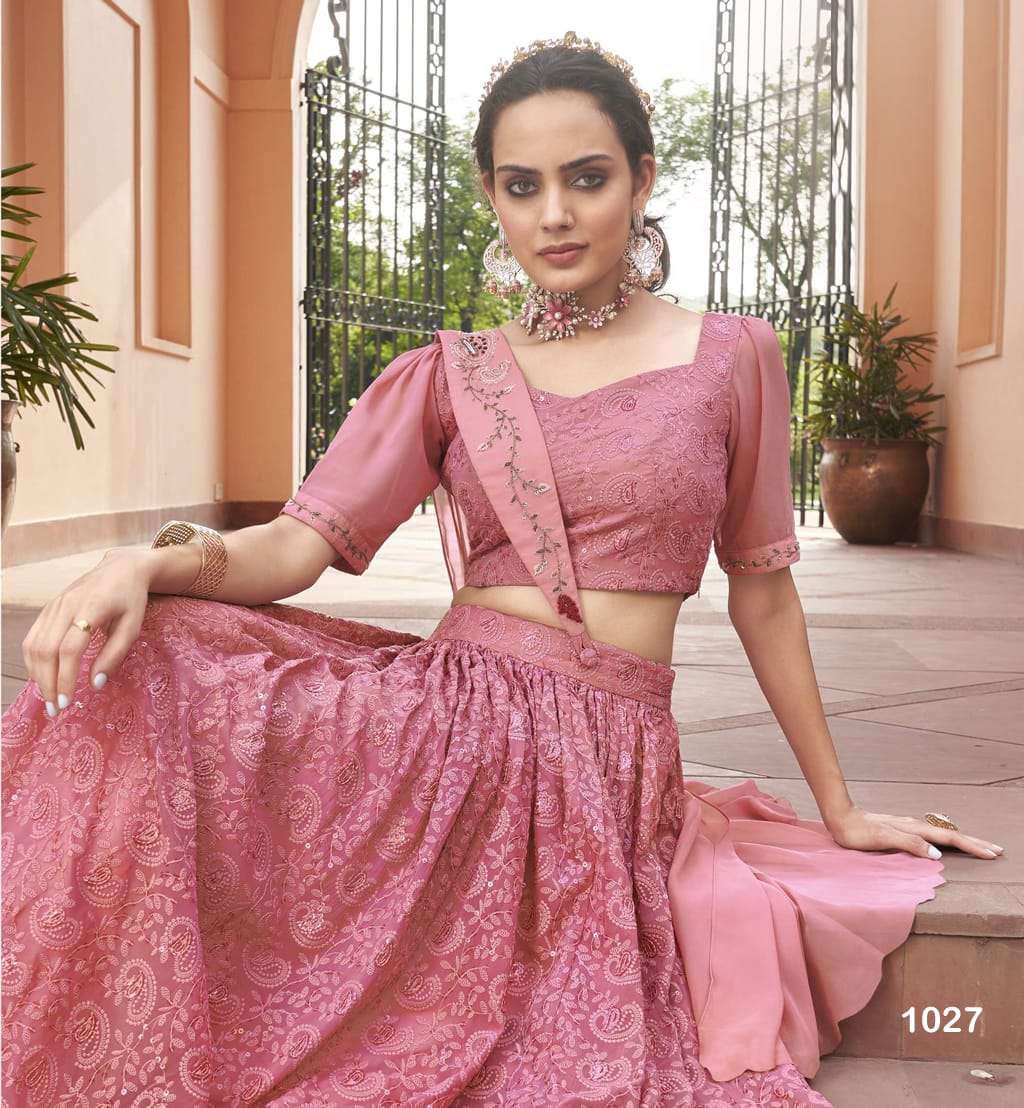 S3forever-occasion-fabric-Heavy-gorgette-handwork-long-gown-kurti-1027-C