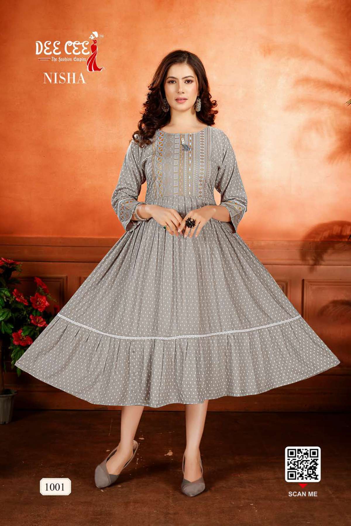 Women Summer Long Kurta Kurti Printed Gown Bollywood Style Kurti Partywear  Gown | eBay