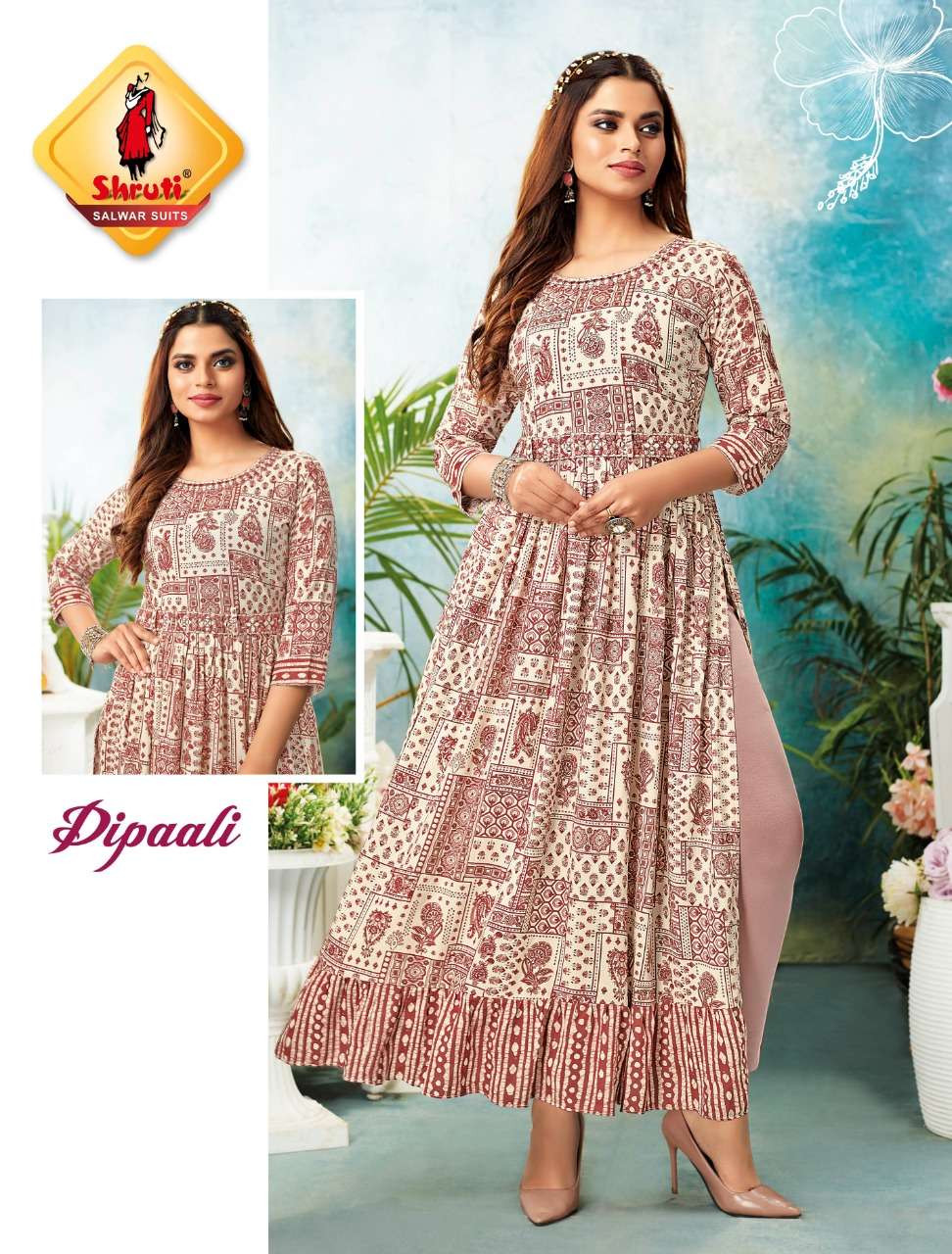SHRUTI - SAHELI VOL 2 - BEAUTIFUL NAIRA CUT DESIGNS ND COMFORTABLE ETHNIC  WEAR WHOLESALER AND DEALER