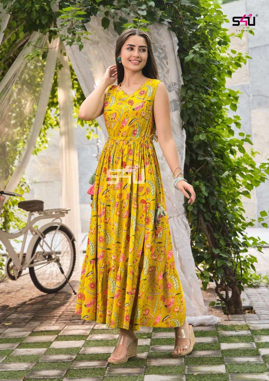 S4u WEEKEND PASSION BY S4U BRAND EMBROIDERY FLORAL GOWNS WHOLESALER AND DEALER